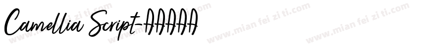 Camellia Script字体转换